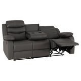 Faux Leather 3 + 2 Seater Sofa Set Recliner - Roma