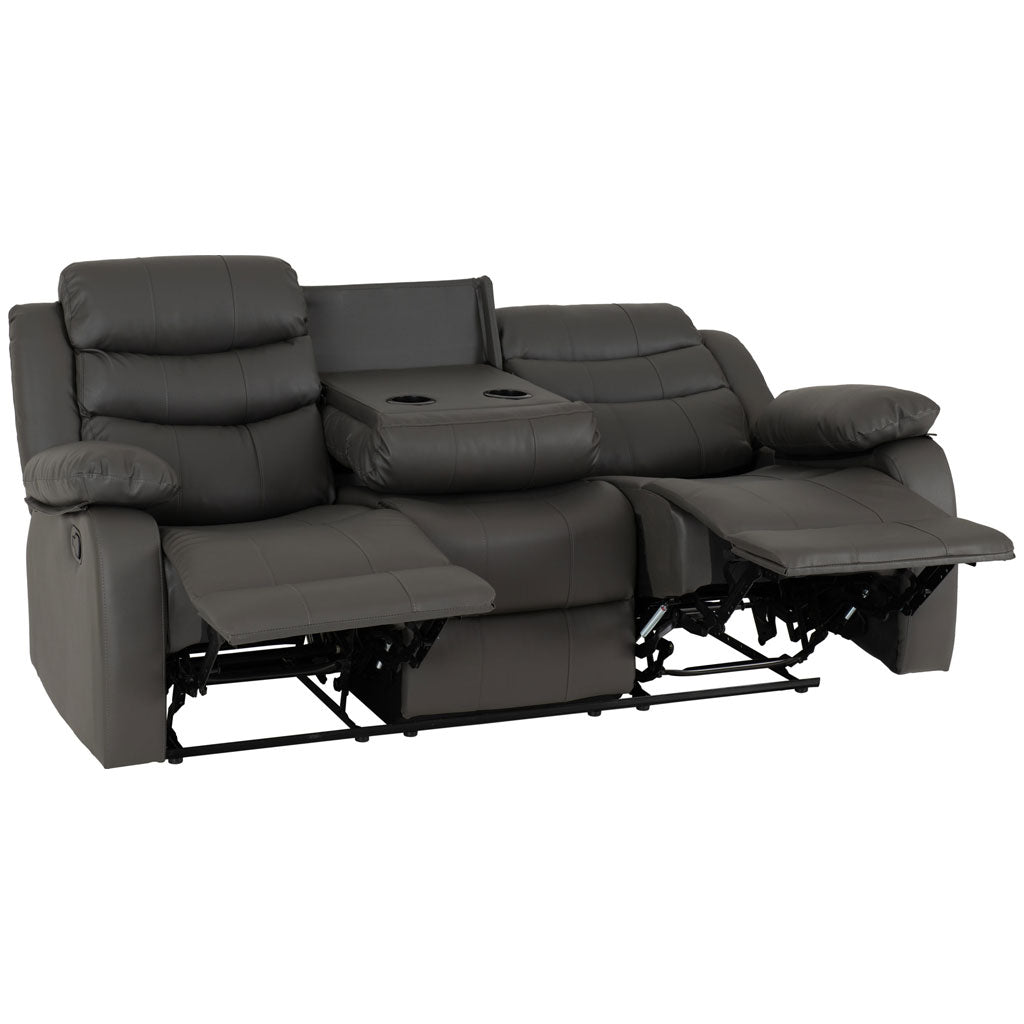 Faux Leather 3 + 2 Seater Sofa Set Recliner - Roma