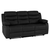 Faux Leather 3 + 2 Seater Sofa Set Recliner - Roma