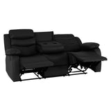 Faux Leather 3 + 2 Seater Sofa Set Recliner - Roma