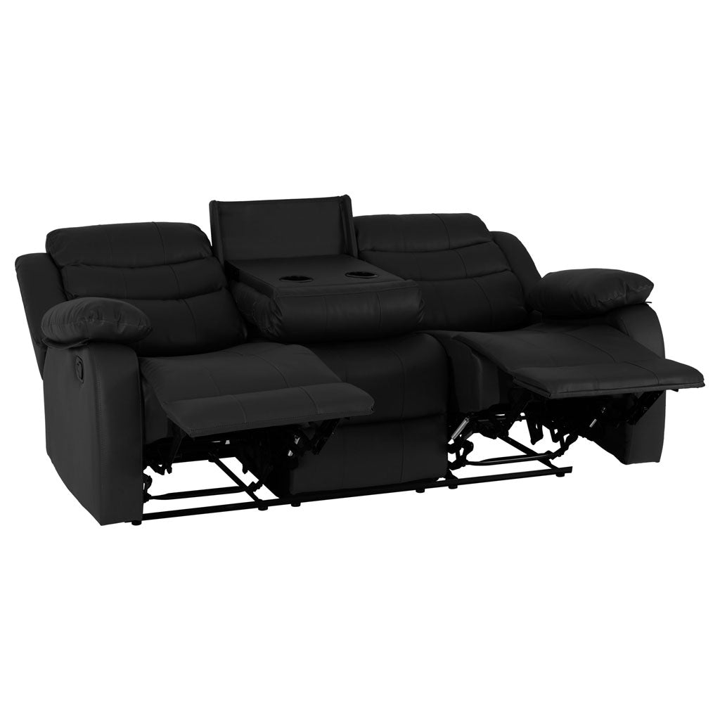 Faux Leather 3 + 2 Seater Sofa Set Recliner - Roma