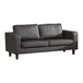 Faux Leather 3 Seater Sofa 179cm Wide - Kensington Home