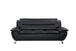 Faux Leather 3 Seater Sofa 200cm Wide - Kensington Home