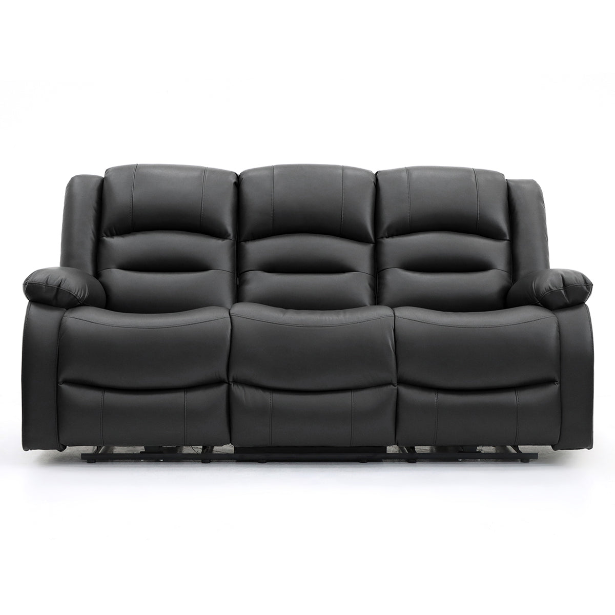 Faux Leather 3 Seater Sofa Electric Recliner - Alva