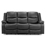 Faux Leather 3 Seater Sofa Electric Recliner - Harald