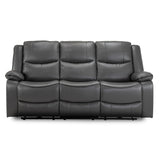 Faux Leather 3 Seater Sofa Electric Recliner - Harald