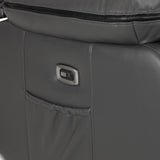 Faux Leather 3 Seater Sofa Electric Recliner - Harald