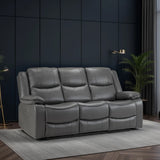 Faux Leather 3 Seater Sofa Electric Recliner - Harald
