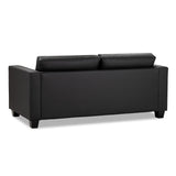 Faux Leather 3 Seater Sofa - Jerry