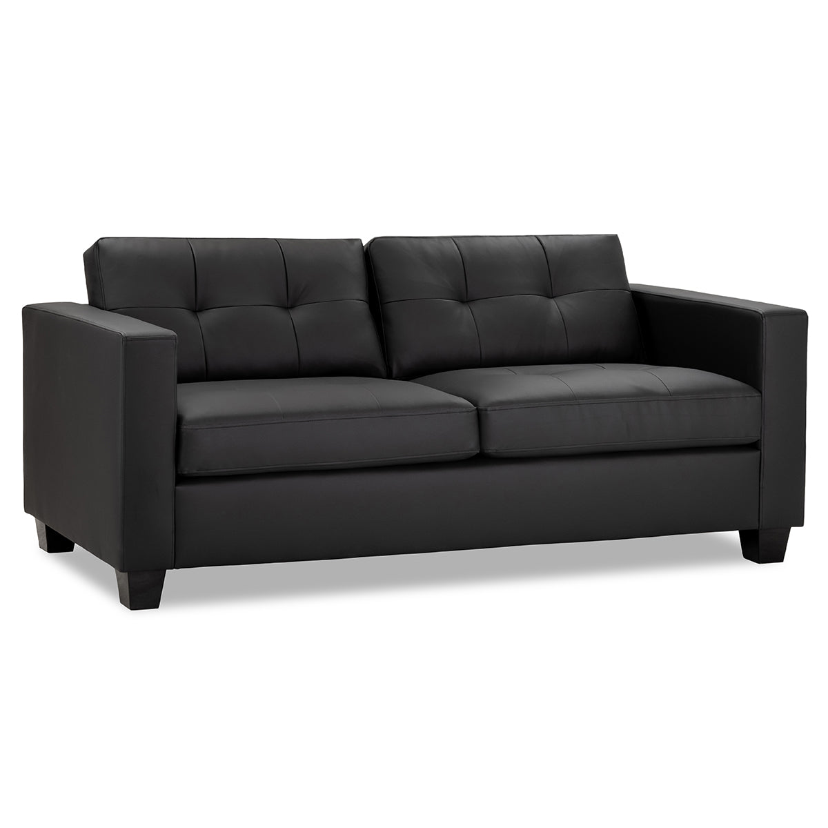 Faux Leather 3 Seater Sofa - Jerry