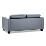 Faux Leather 3 Seater Sofa - Jerry