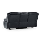 Faux Leather 3 Seater Sofa Recliner - Novie