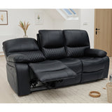 Faux Leather 3 Seater Sofa Recliner - Orla
