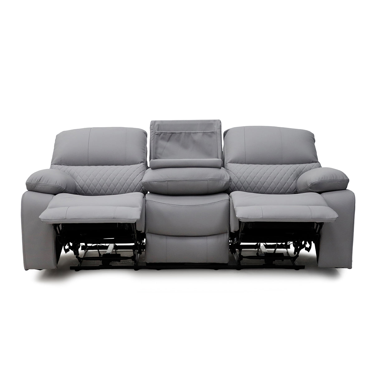 Faux Leather 3 Seater Sofa Recliner - Orla