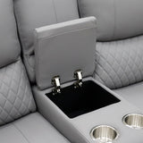 Faux Leather 3 Seater Sofa Recliner - Orla