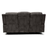 Faux Leather 3 Seater Sofa Recliner Tech - C-Love