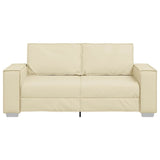 Faux Leather 3 Seater Sofa - Vantage Home