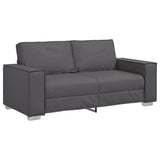 Faux Leather 3 Seater Sofa - Vantage Home