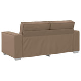 Faux Leather 3 Seater Sofa - Vantage Home