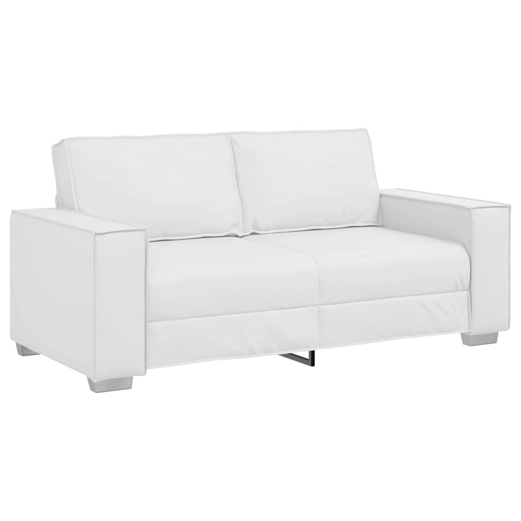 Faux Leather 3 Seater Sofa - Vantage Home