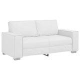Faux Leather 3 Seater Sofa - Vantage Home
