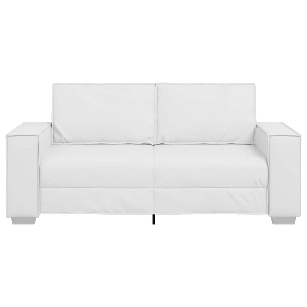 Faux Leather 3 Seater Sofa - Vantage Home
