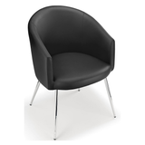 Faux Leather Accent Chair - Alverton