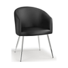 Faux Leather Accent Chair - Alverton