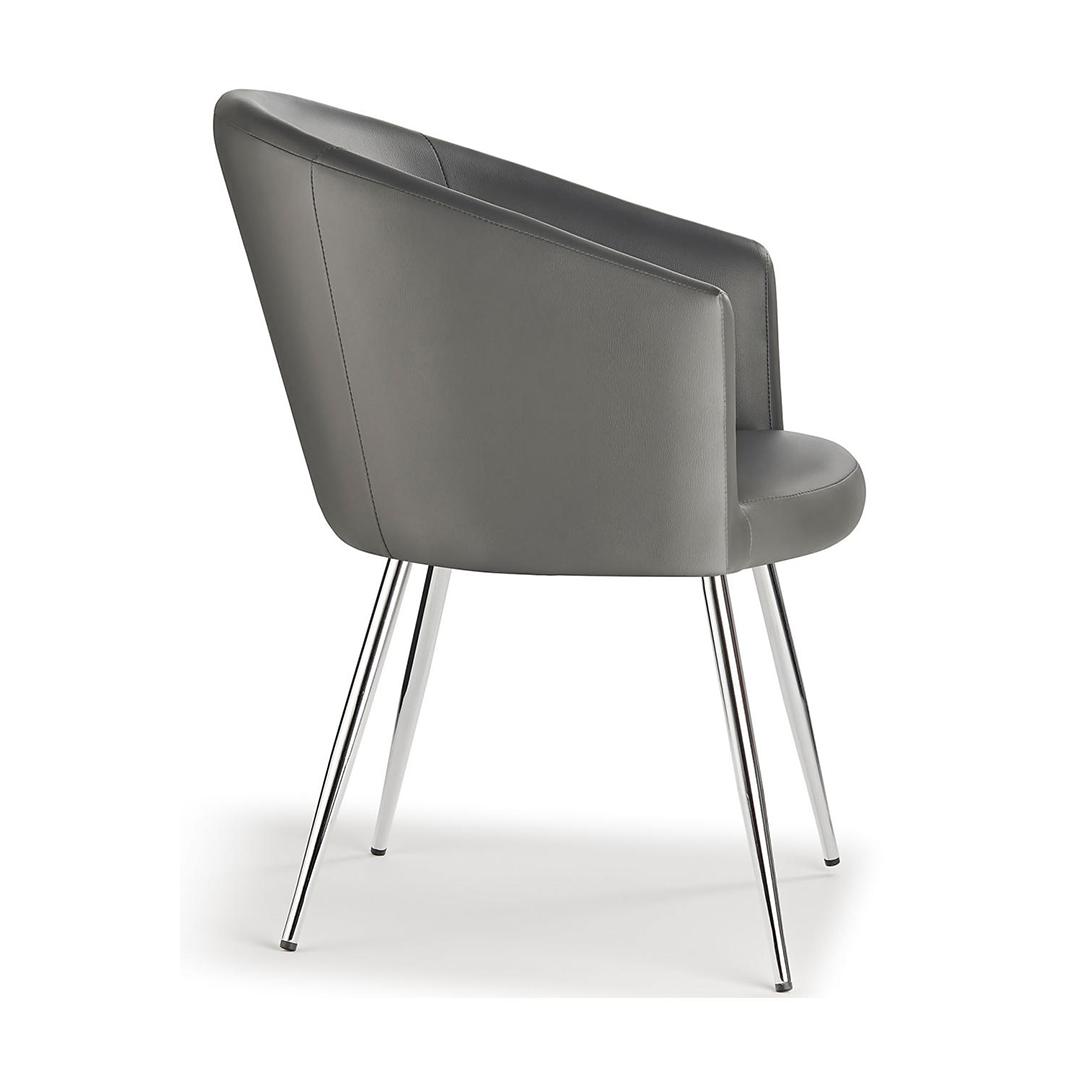 Faux Leather Accent Chair - Alverton