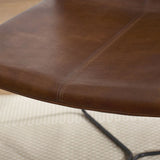 Faux Leather Accent Chair - Joren