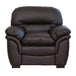 Faux Leather Armchair 109cm Wide - Kensington Home