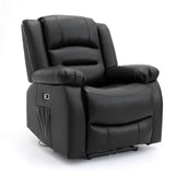 Faux Leather Armchair Electric Recliner - Alva
