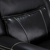 Faux Leather Armchair Electric Recliner - Galaxy Tech