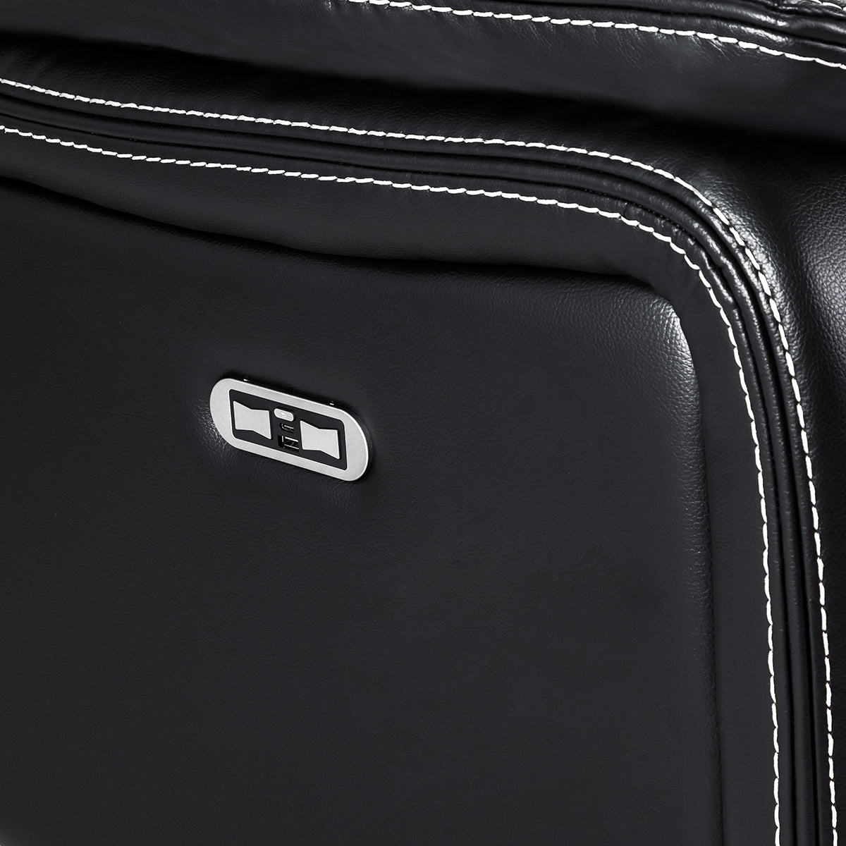 Faux Leather Armchair Electric Recliner - Galaxy Tech