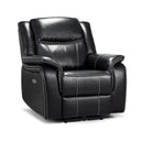 Faux Leather Armchair Electric Recliner - Galaxy Tech