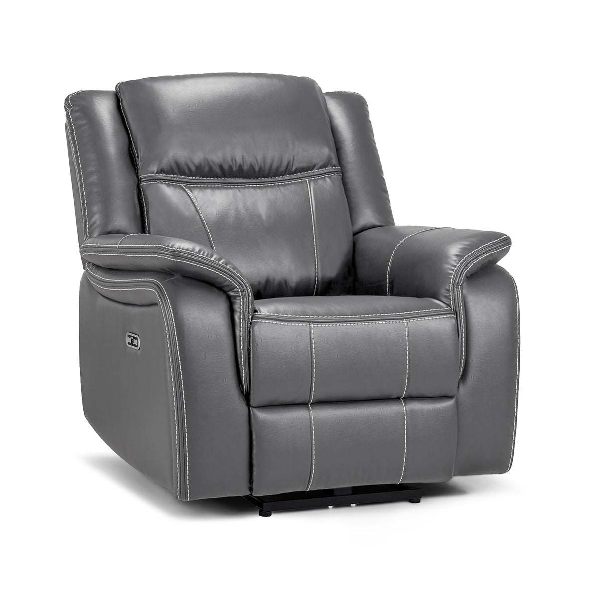 Faux Leather Armchair Electric Recliner - Galaxy Tech