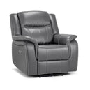 Faux Leather Armchair Electric Recliner - Galaxy Tech