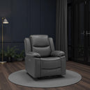 Faux Leather Armchair Electric Recliner - Harald