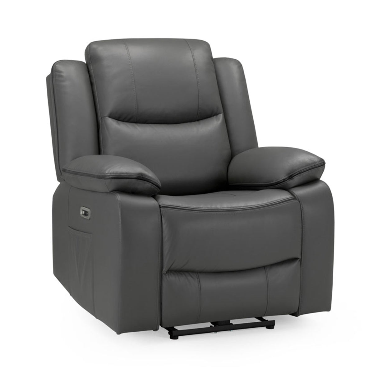Faux Leather Armchair Electric Recliner - Harald
