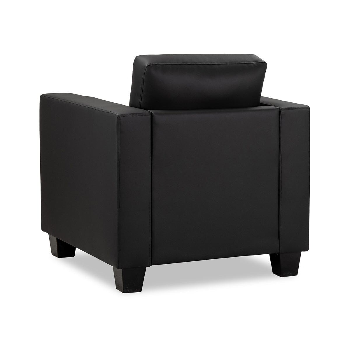 Faux Leather Armchair - Jerry