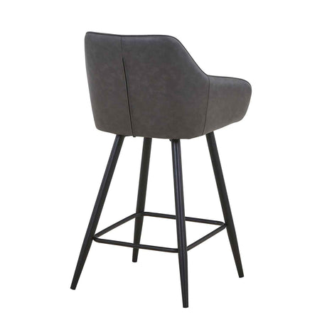 Faux Leather Bar Chair 60cm Wide - Charm
