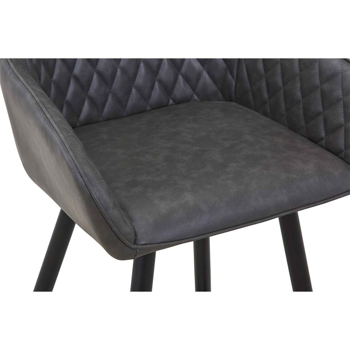 Faux Leather Bar Chair 60cm Wide - Charm