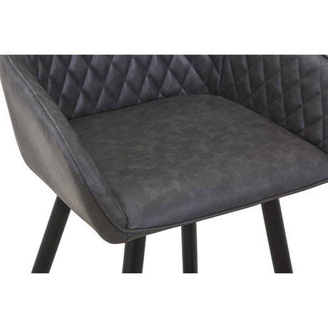 Faux Leather Bar Chair 60cm Wide - Charm