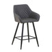 Faux Leather Bar Chair 60cm Wide - Charm
