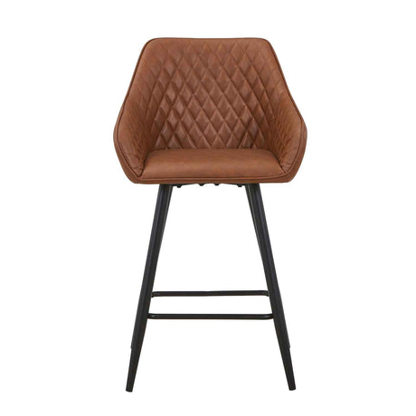Faux Leather Bar Chair 60cm Wide - Charm
