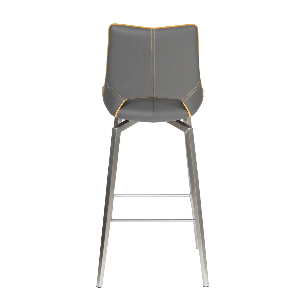 Faux Leather Bar Chair With Swivel Function - Mako