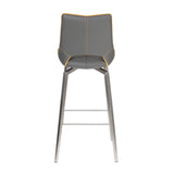 Faux Leather Bar Chair With Swivel Function - Mako