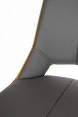 Faux Leather Bar Chair With Swivel Function - Mako