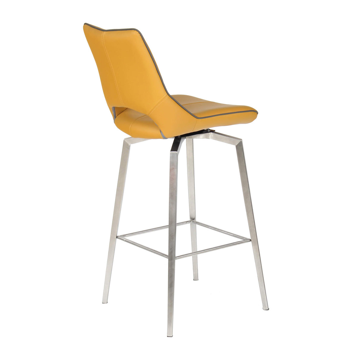 Faux Leather Bar Chair With Swivel Function - Mako