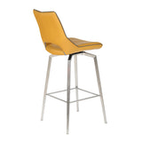 Faux Leather Bar Chair With Swivel Function - Mako